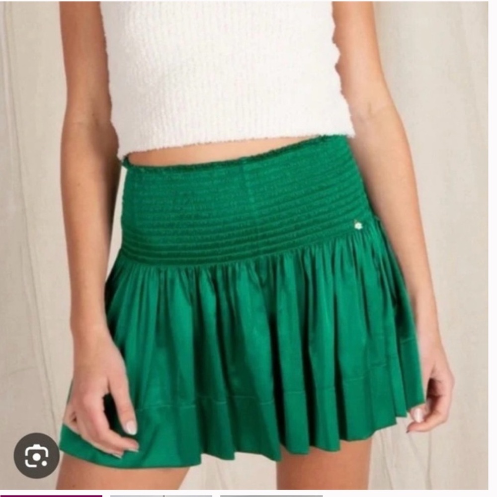 Natural Life Daisy Skort - Green